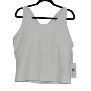 Johnny Was Calme Endurance Cross Back Tank Top with Shelf Support